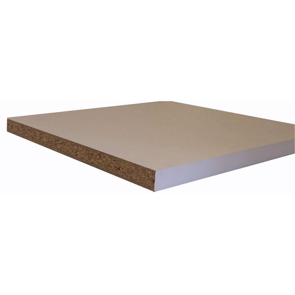 9" Pack Of 4 Grey Text Melamine Shelving Boards 600mm x 229mm edged all round