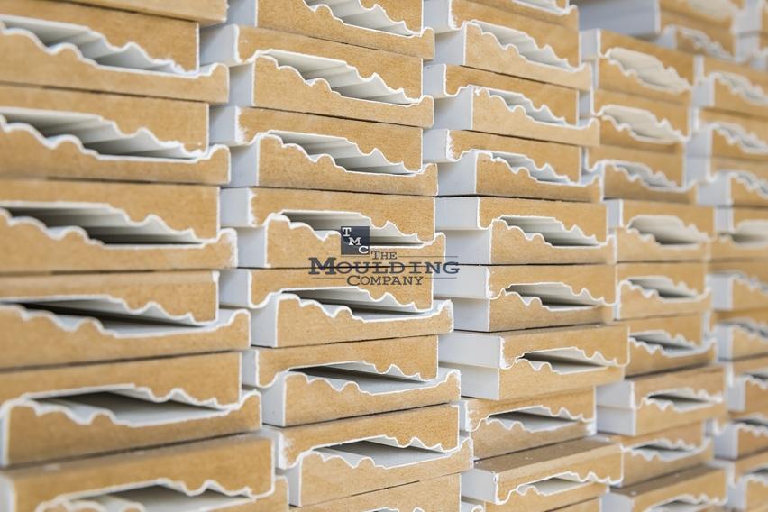 MDF mouldings with primer