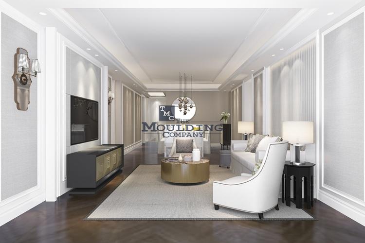 Trim impacts the interior design