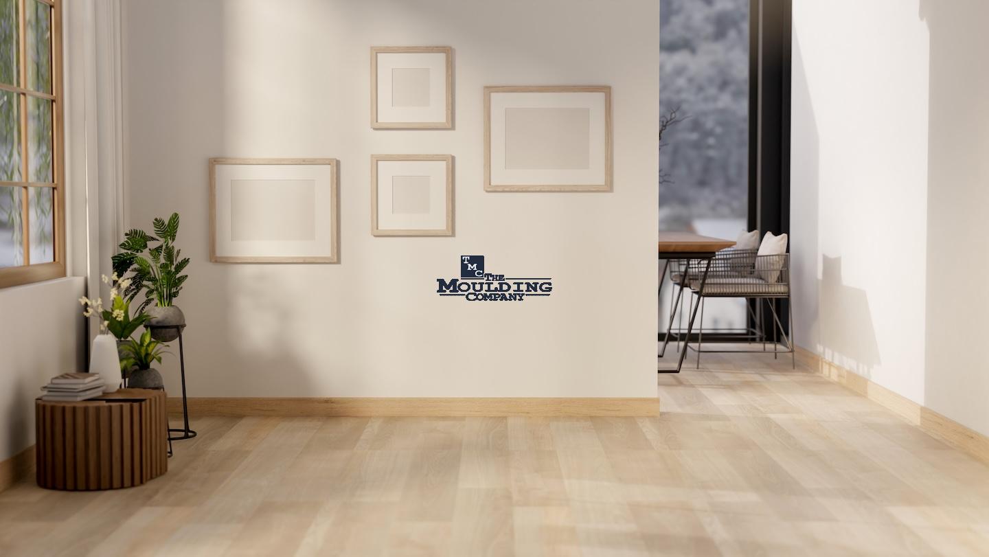 Interior room showing coordinated baseboards, door casings, flooring, and interior doors